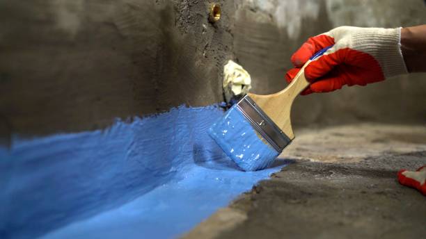 Commercial Wet Basement Repair project at a Leipsic, OH business property by SJ Waterproofing Pros